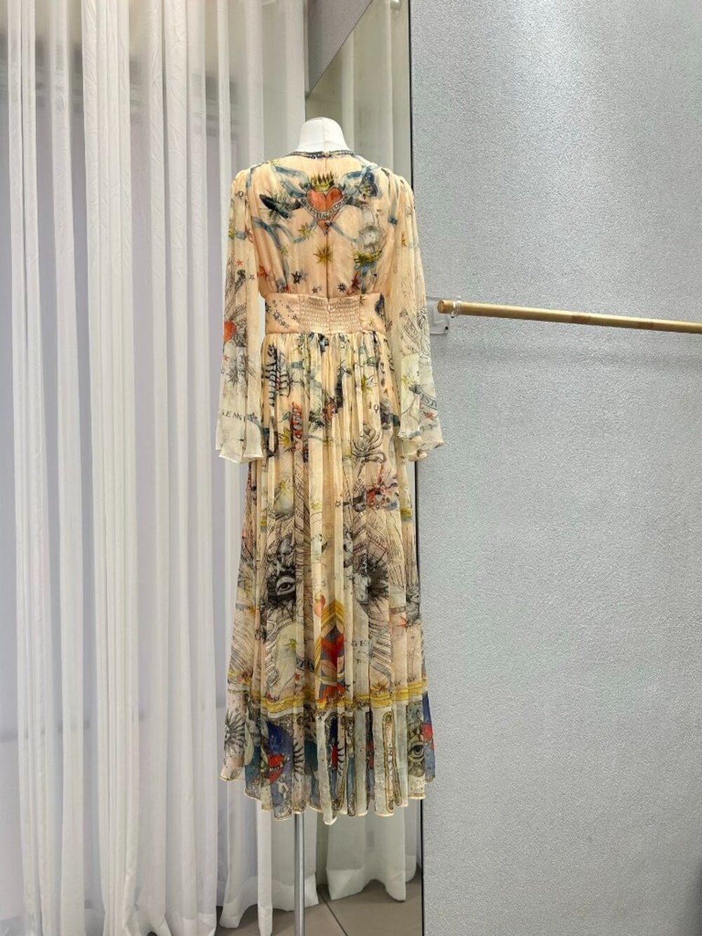 Camilla House of horoscopes hardware detail long sleeve dress - Picture 10 of 16